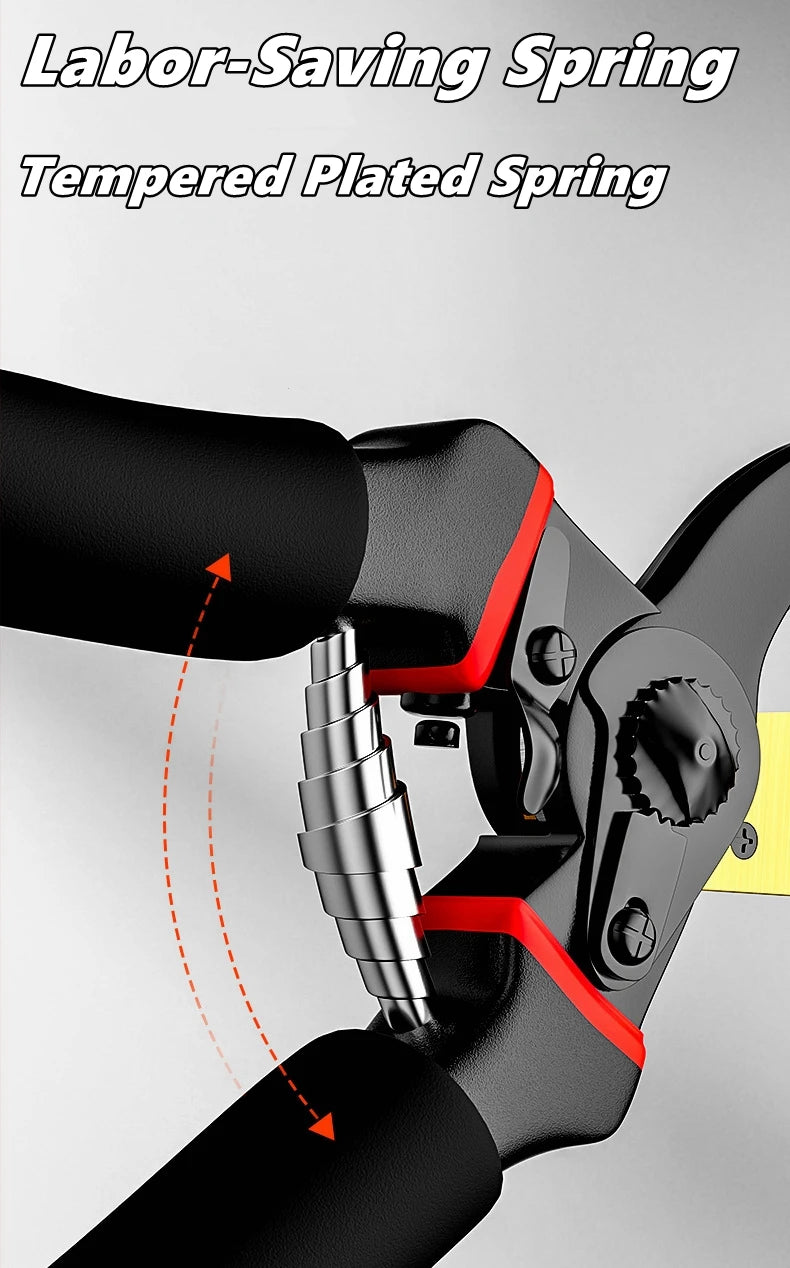Labor-Saving Gardening Pruning Trees Cut Pruning Shears SK-5 Blade Scissors for Bonsai/Fruit Tree/Flowers/Branches Garden Pruner