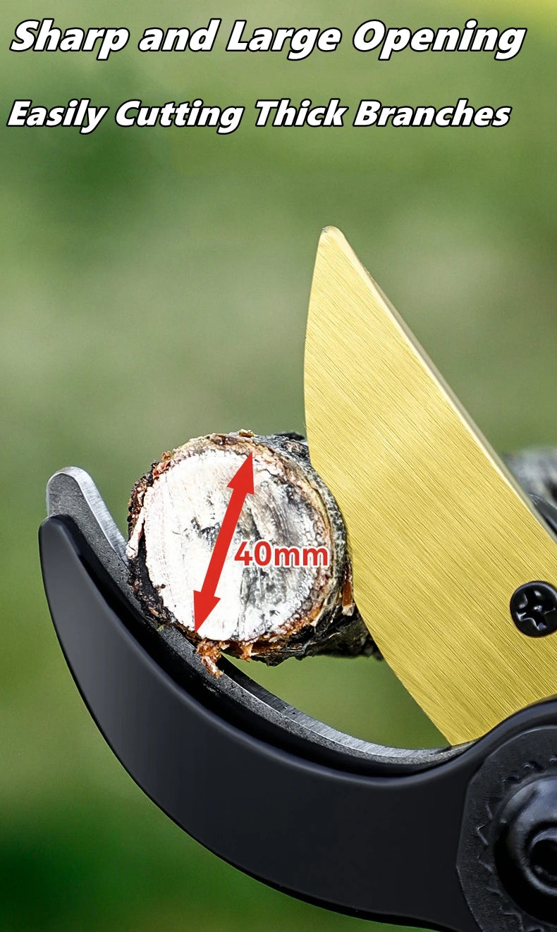 Labor-Saving Gardening Pruning Trees Cut Pruning Shears SK-5 Blade Scissors for Bonsai/Fruit Tree/Flowers/Branches Garden Pruner