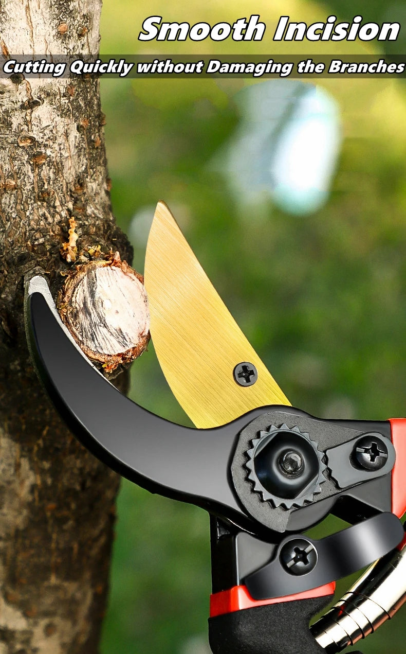Labor-Saving Gardening Pruning Trees Cut Pruning Shears SK-5 Blade Scissors for Bonsai/Fruit Tree/Flowers/Branches Garden Pruner