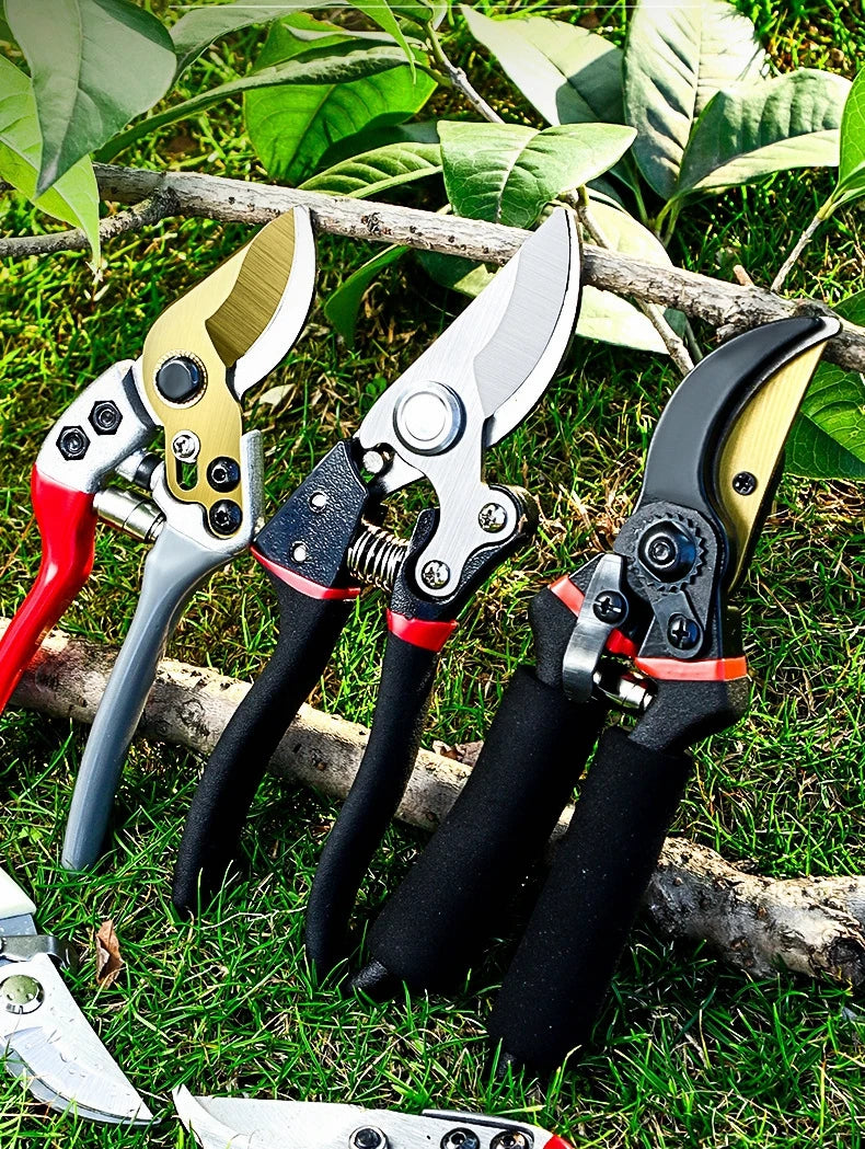Labor-Saving Gardening Pruning Trees Cut Pruning Shears SK-5 Blade Scissors for Bonsai/Fruit Tree/Flowers/Branches Garden Pruner